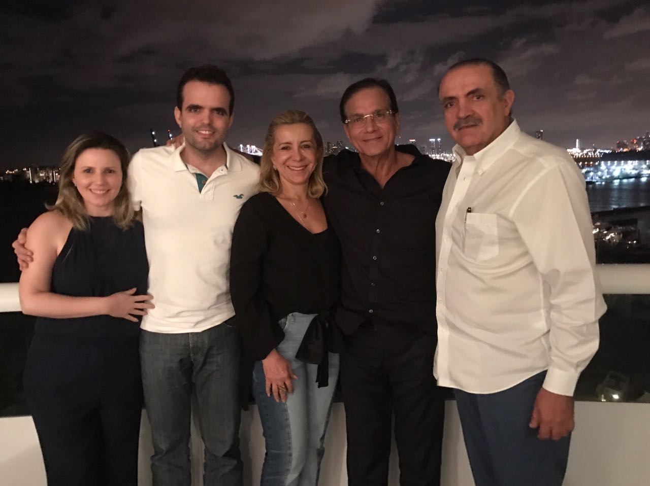 Paulo Sérgio Quezado ganha parabéns articulado por Beto Studart, em Miami