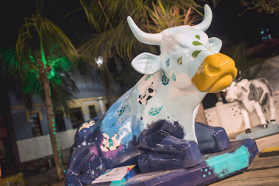 R$6.000,00 é o lance mínimo das vaquinhas da CowParade