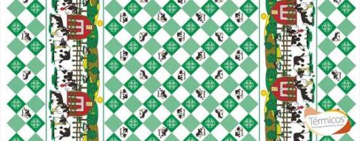 Toalhas Decorelli em clima rural