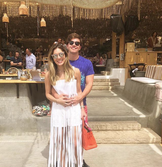 Marina Brandão e Diego Machado tomam a rota de Ibiza