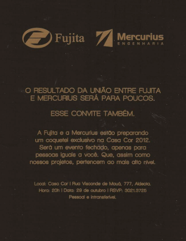 Construtoras Fujita e Mercurius, hoje, na Casa Cor Ceará
