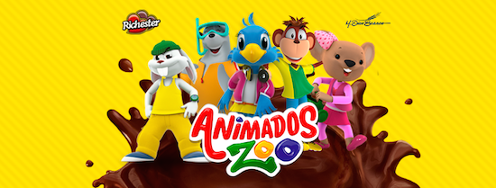 Richester lança campanha multimídia para reforçar  sua linha infantil Animados Zoo