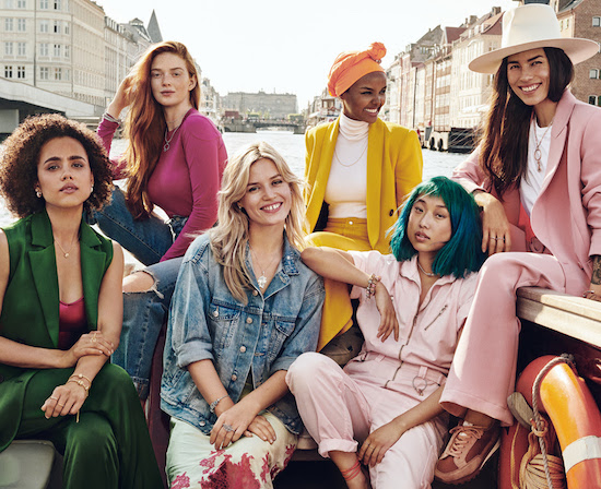 Representando a diversidade feminina, Pandora relança sua marca no mundo