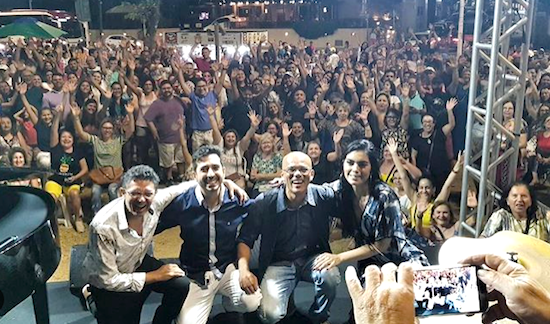 Felipe Adjafre recebe convidados especiais em mais uma edição do Projeto Pôr do Sol