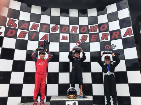 Bernardo Gentil Porto conquista primeiro lugar na 8ª rodada do Paulista de Kart