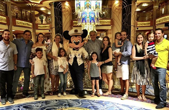 Família Rolim embarca no Disney Dream Cruise!