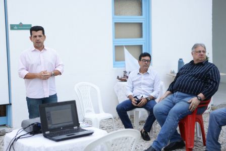 Alexandre Pereira recebe Moroni Torgan para tratar sobre segurança pública