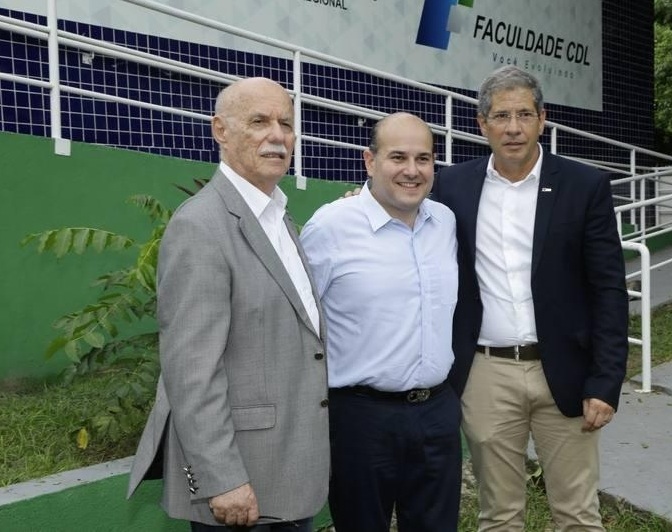 Roberto Cláudio é recebido hoje na CDL por Severino Ramalho Neto