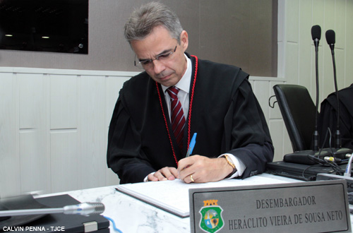 Heráclito Vieira é empossado desembargador do Tribunal de Justiça