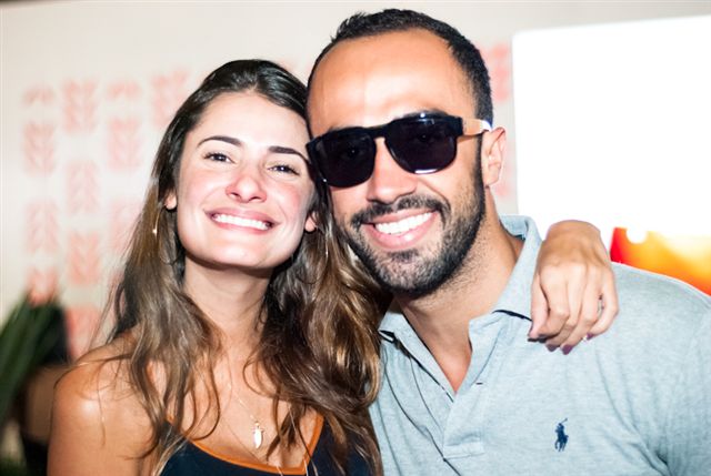 Lounge da Colgate repleto de beldades