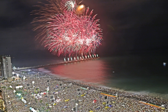 Fortaleza terá o segundo maior Réveillon do Brasil