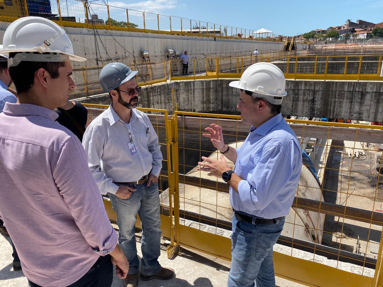 Roberto Cláudio e Camilo acompanham ministra do Desenvolvimento Regional