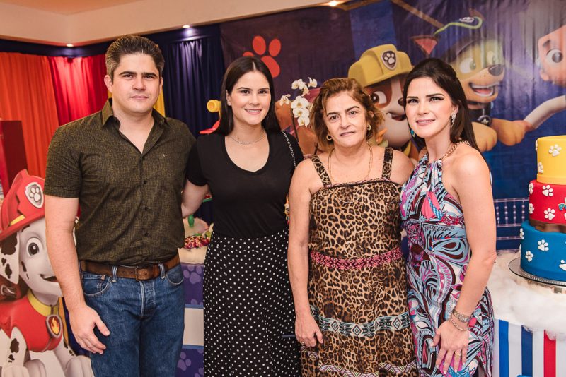Paw Patrol - Pompeu Quintão Vasconcelos comemora seus 4 aninhos com festa pra lá de animada no Plus Buffet