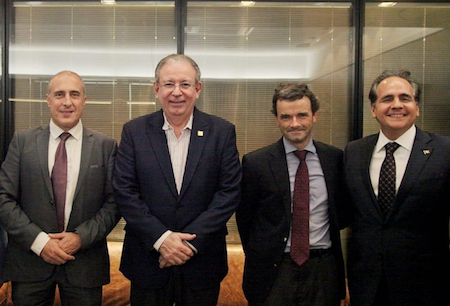 Ricardo Cavalcante recebe comitiva da Bélgica na FIEC