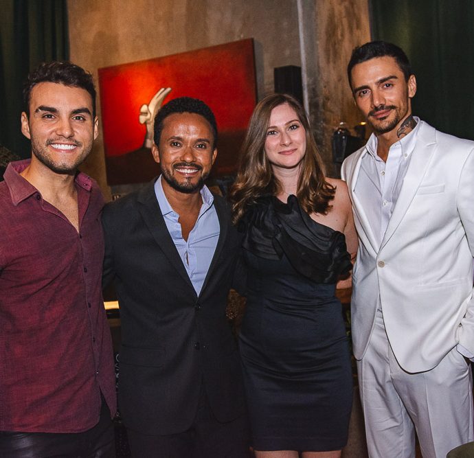 Bruno Calaca, Ribamar Filho, Doris Reck E Reno Di Goes