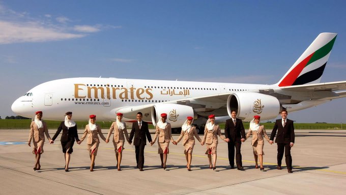 Emirates em clima de Natal