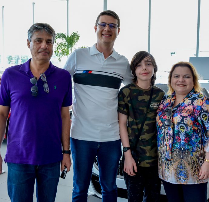 Helder Frota, Tiago Vidal, Arthur Rodrigues E Eveline Frota