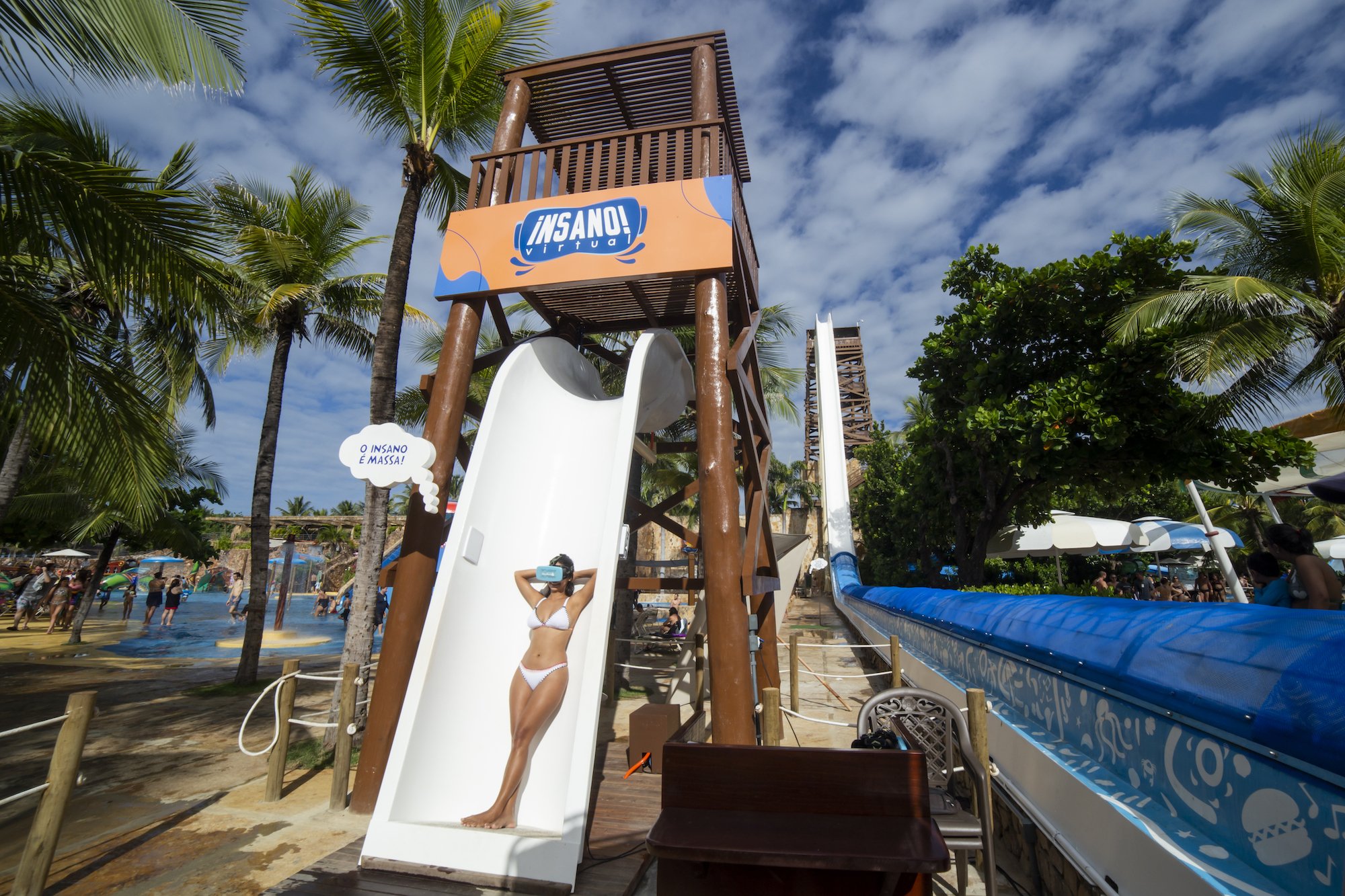 Atração de realidade virtual do Beach Park é premiada em Orlando