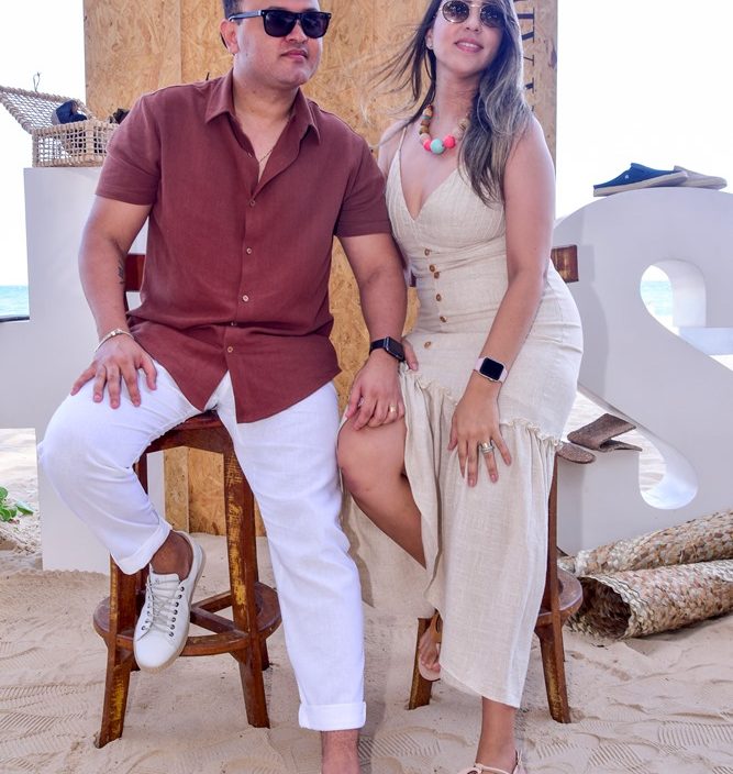 Jhonatan Rêgo e Renata Braga 