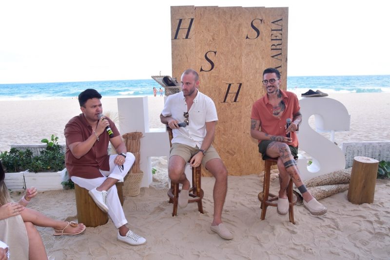 HS na areia - Sunset no Beach Park marca o lançamento da nova coleção da Homem do Sapato