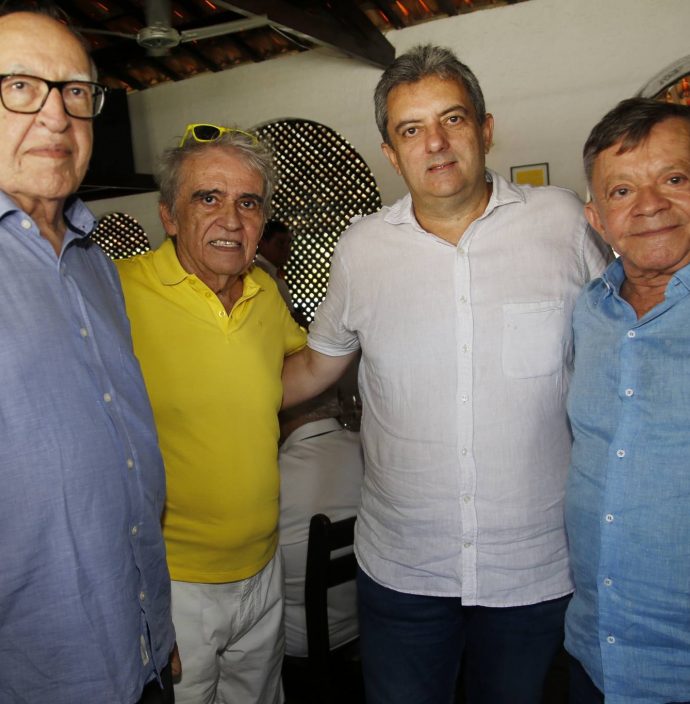 Lucio Alcantara, Lucio Brasileiro, Jose Guedes Neto E Edilmo Cunha