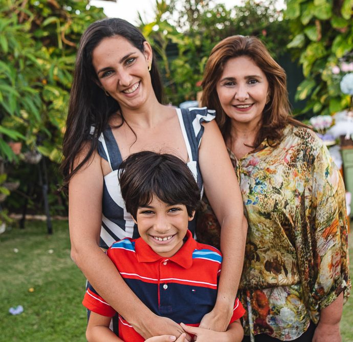 Mariana, Joao Vitor E Simone Jereissati