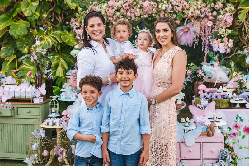 Jardin Encatado - Roberta Ary e Dico Carneiro Neto celebram o primeiro aninho de Maria Eduarda