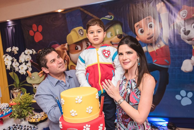 Paw Patrol - Pompeu Quintão Vasconcelos comemora seus 4 aninhos com festa pra lá de animada no Plus Buffet