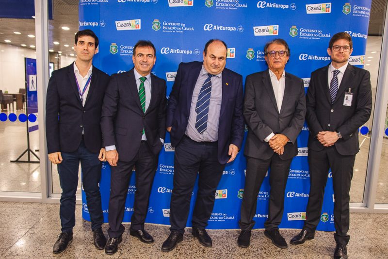 Hub Aéreo - Air Europa dá o start às operações do voo direto entre a Espanha e o Ceará