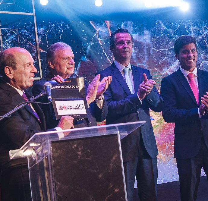 Andre Montenegro, Tarsso Jereissati, Augusto Menezes E Felipe Holanda 