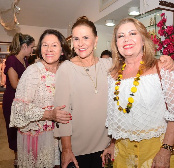 Auxiliadora Carvalho, Bia Fiuza E Inês Cals 