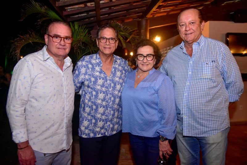 Confra Natalina - Lucinha e Chiquinho Feitosa recebem amigos em badalada confraternização na Fazenda Boisa