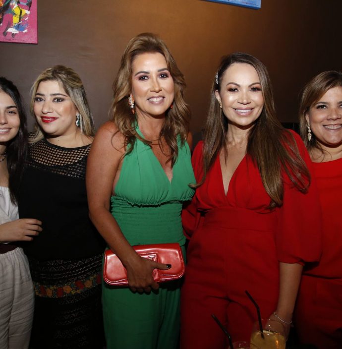 Claudia Vale, Manu Romcy, Vladia Salles, Solange Almeida E Gisela Vieira