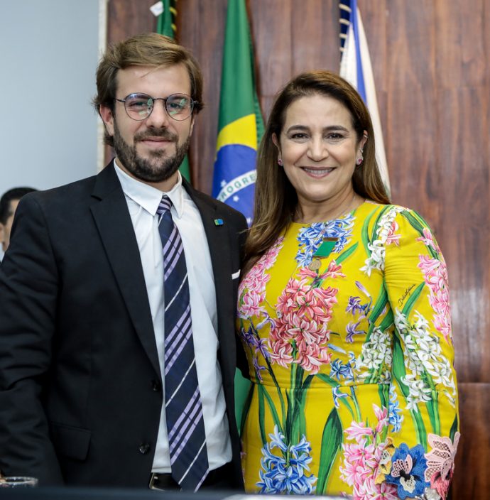 Cláudio Nelson e Patricia Macedo