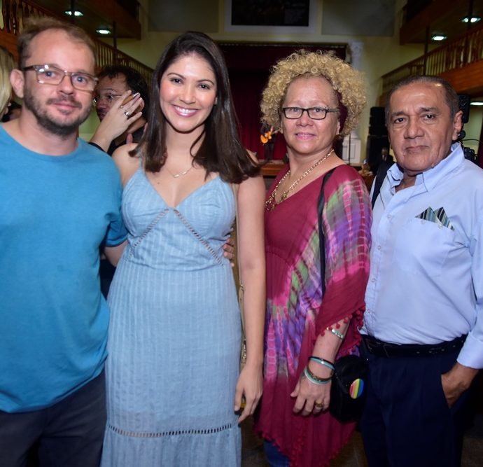 Daniel Arruda, Soraya Santos, Marcia Silveira, Deugiolino Lucas