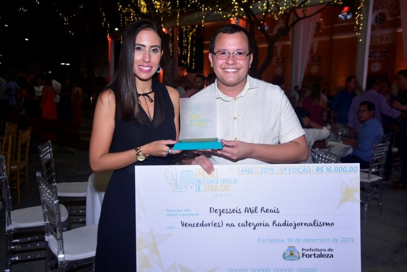 Reconhecimento - Prêmio Prefeitura de Fortaleza de Jornalismo é entregue no Teatro São José