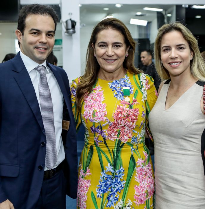 Drausio Barros Leal, Patricia Macedo E Isabella Barros Leal 