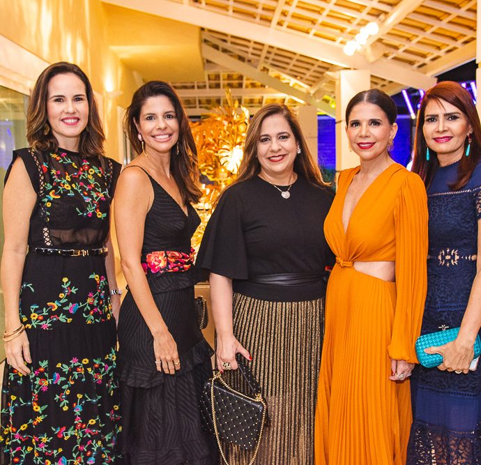 Ediane Camara, Ticiana Oliveira, Martinha Assuncao, Maria Lucia Negrao E Lorena Pouchain
