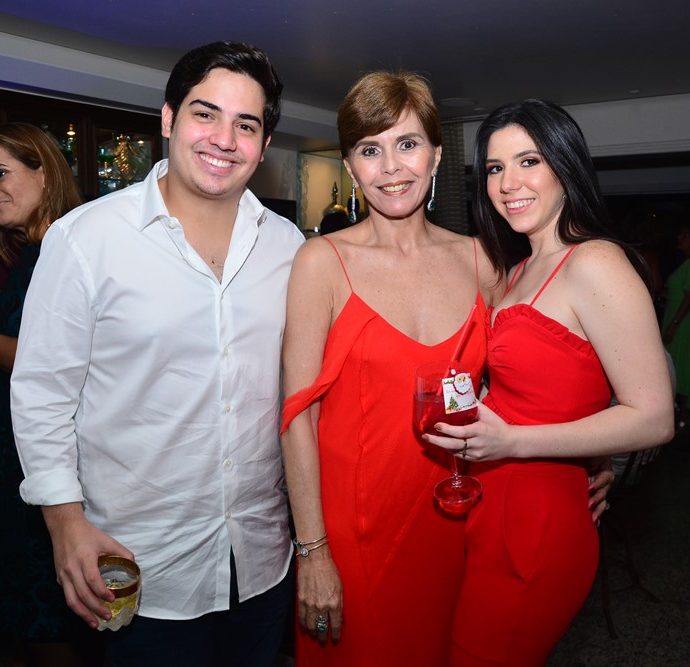 Felipe Pinto, Marília Studart E Maria Eduarda Sales