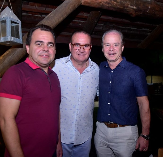 Gentil Linhares, Chiquinho Feitosa E Lisandro Fujita