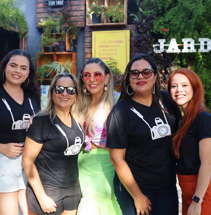 Gessika Ricarte, Jocy Jinkings, Tathy Rabelo, Camila Lima E Paula Amaral