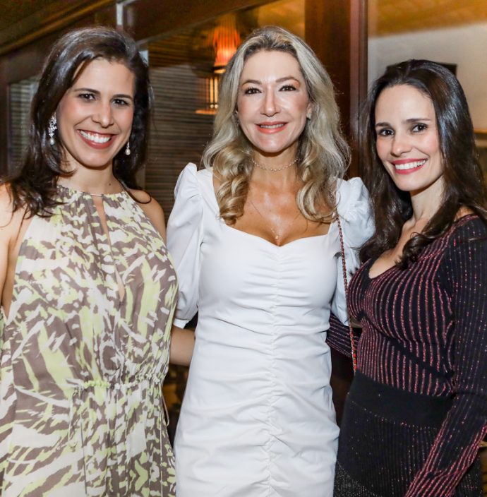 Gisela Fujiwara, Carmen Rangel E Lina Pontes