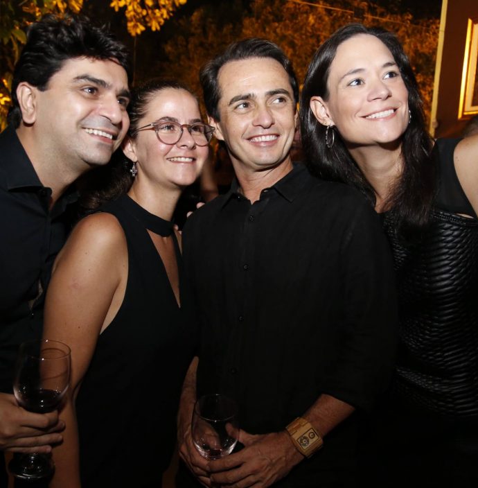 Iratua Freita, Lea Campos, Jacomo Brainer E Andrea Campos