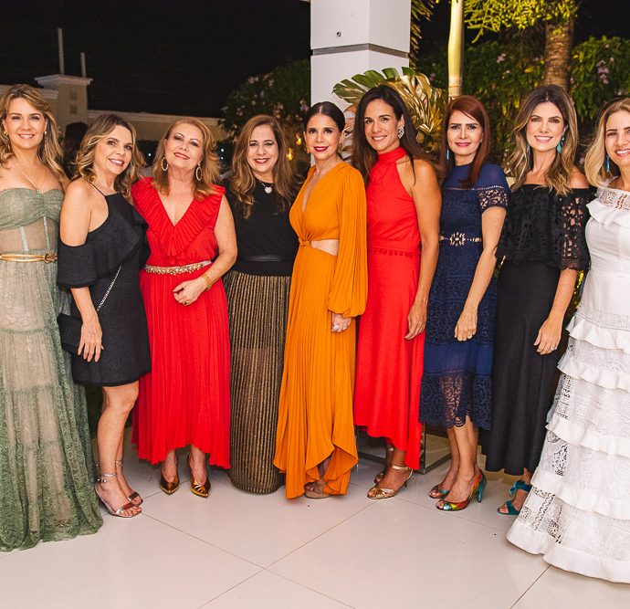Jeritza Gurgel, Lilian Porto, Ines Cals, Martinha Assuncao, Maria Lucia Negrao, Ana Virginia Martins, Lorena Pouchain, Ines Castro E Karmilse Marinho