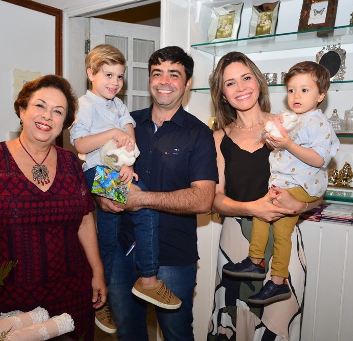 Júlia Philomeno, Rafael, Eduardo, Natalia E Thiago Cals
