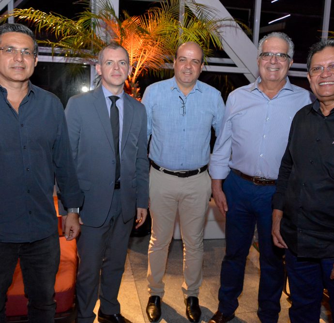 Kleber Pereira, Luiz Roberto, Paulo Cesar, Gilson Mansor E Andre Varela
