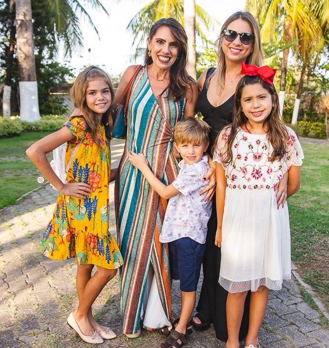 Lara Romcy, Rossana Romcy, Igor Romcy, Marina Lima E Julia Lima