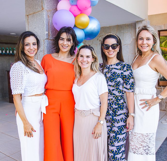 Letrice Gomes, Maryana Rolim, Ana Alice Fortes, Ticiana Barreira E Talynie Mihaliuc