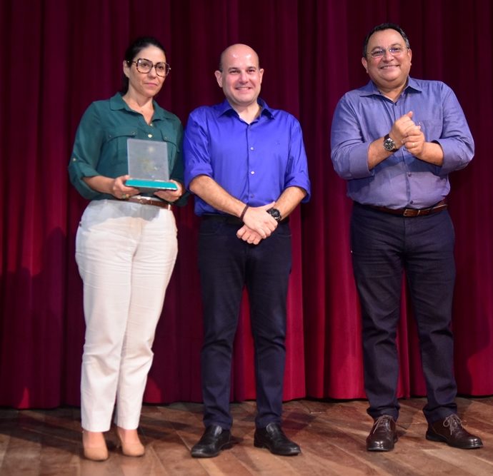 Luciana Abreu, Roberto Claudio, Moacir Maia 