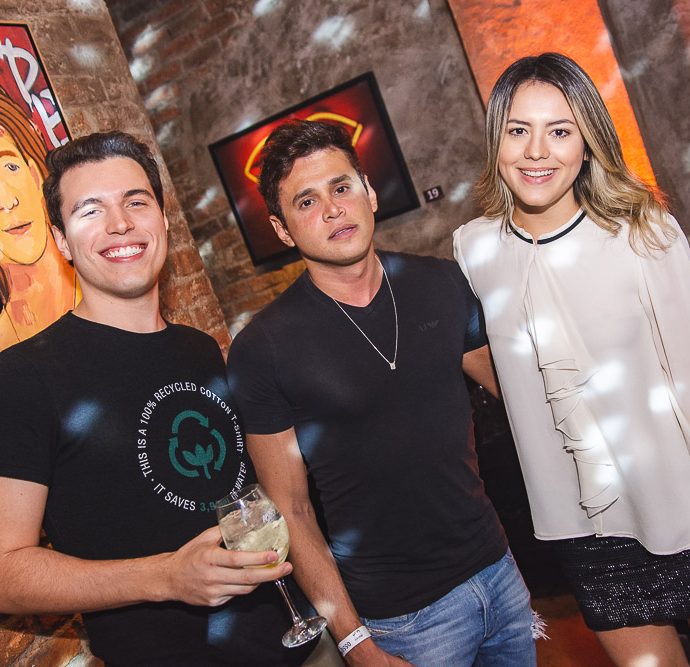 Luis Vale, Eduardo Lima E Andressa Cardoso